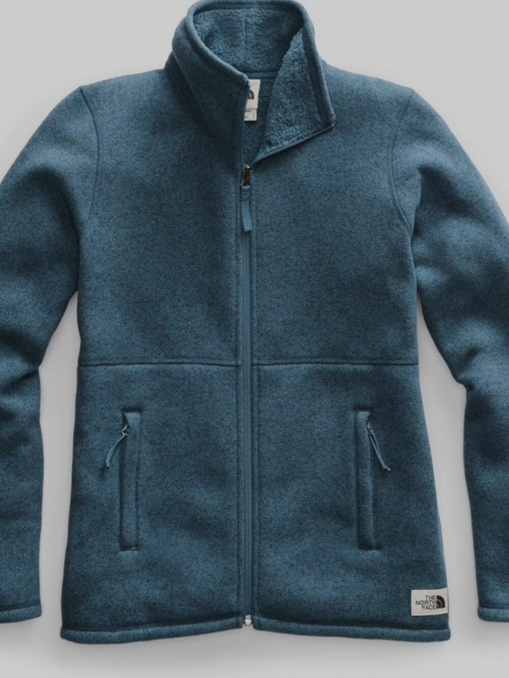 Like New Women's Crescent Full-Zip Jacket - Blue Coral Black Heather - Large
